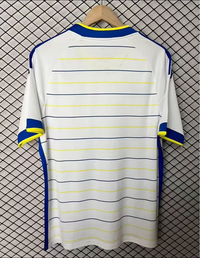 Leeds United 26/27 White/Blue/Yellow Stripes Home Jersey