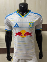 Leeds United 26/27 White/Blue/Yellow Trim Player version home Jersey