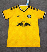 Leeds United 26/27 Yellow/Black/White Trim Rose Print Away Jersey
