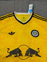 Leeds United 26/27 Yellow/Black/White Trim Rose Print Away Jersey