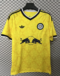 Leeds United 26/27 Yellow/Black/White Trim Rose Print Away Jersey