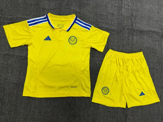 Leeds United 2024/25 Kids Away Football Kit