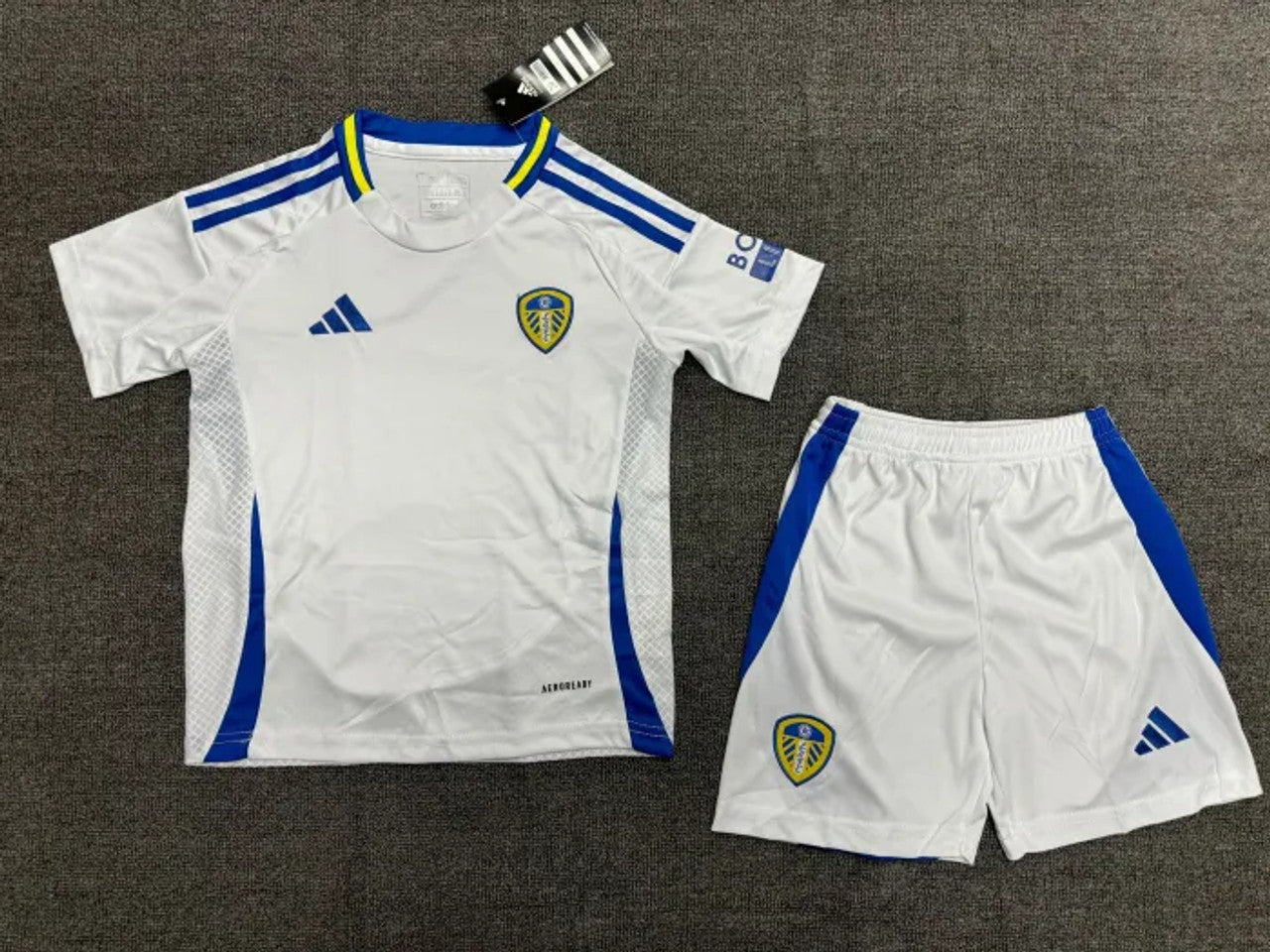 Leeds United 2024/25 Kids Home Football Kit - Concept Kits