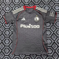 Legia Warszawa 25/26 Black/Red Third Away Jersey