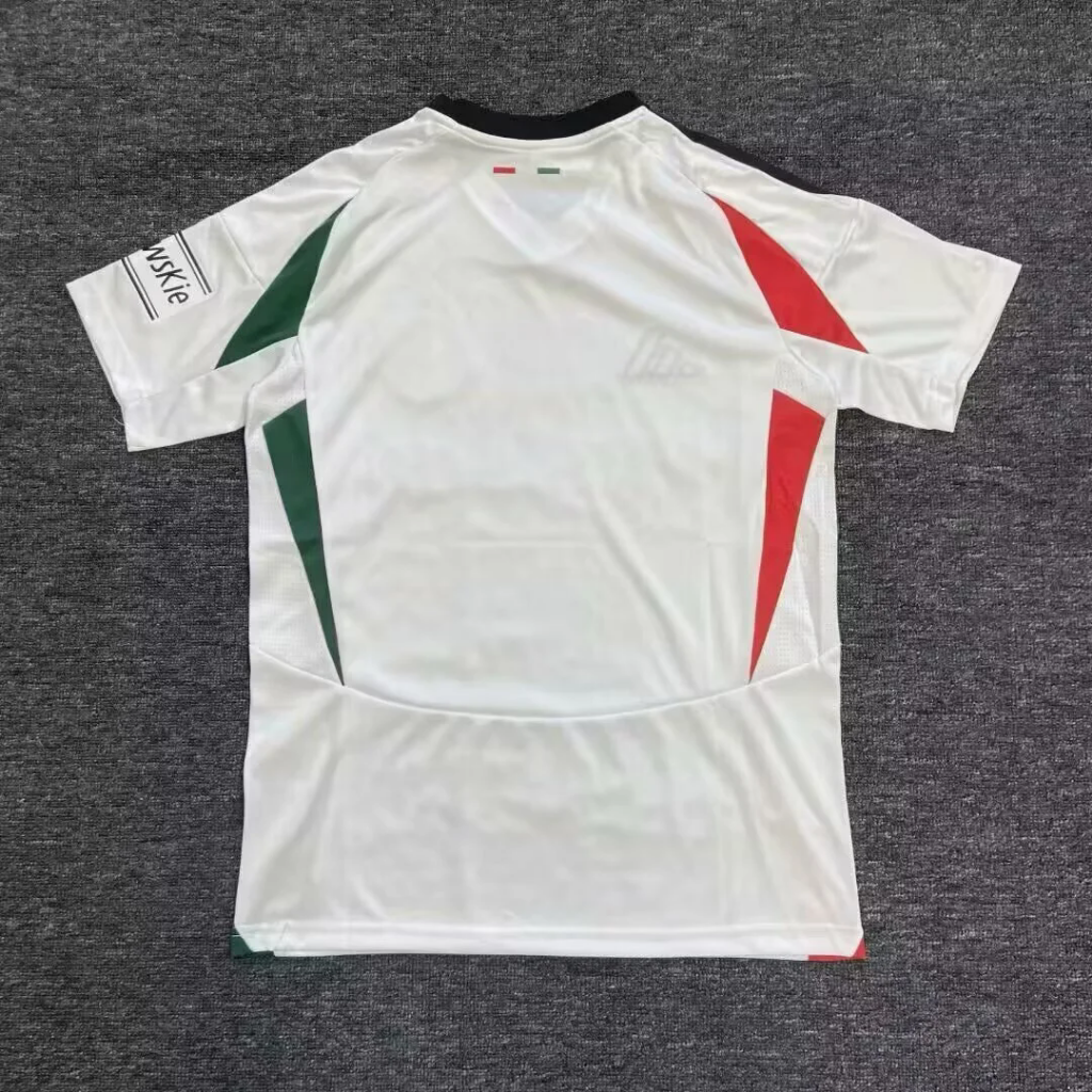 Legia Warszawa 25/26 White/Black/Red/Green Home Jersey