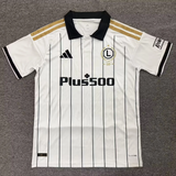Legia Warszawa 26/27 White/Black/Gold Stripes Home Jersey