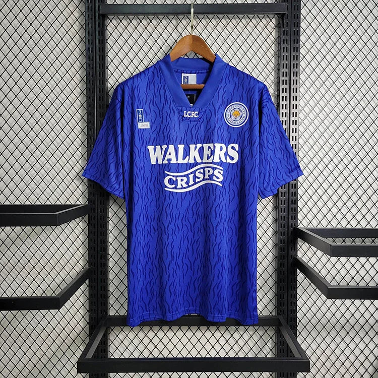 Leicester City 1992/94 Vintage Retro Home Jersey
