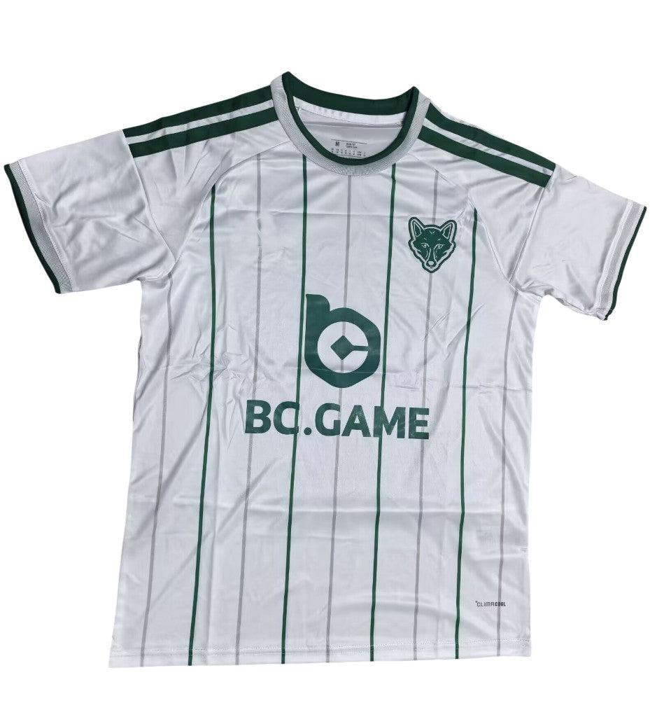 Leicester City 26/27 White/Green Shoulder Stripes 3rd Jersey