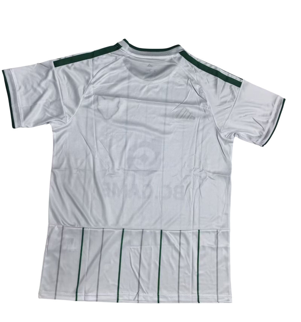 Leicester City 26/27 White/Green Shoulder Stripes 3rd Jersey