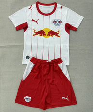 Leipzig 26/27 White/Red Home Kids Jersey Set
