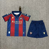 Levante 25/26 Red/Blue Home Kids Jersey Set