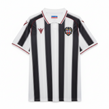 Levante 26/27 Black/White Vertical Stripes Away Jersey