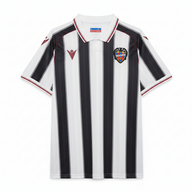Levante 26/27 Black/White Vertical Stripes Away Jersey