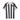 Levante 26/27 Black/White Vertical Stripes Away Jersey