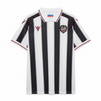 Levante 26/27 Black/White Vertical Stripes Away Jersey