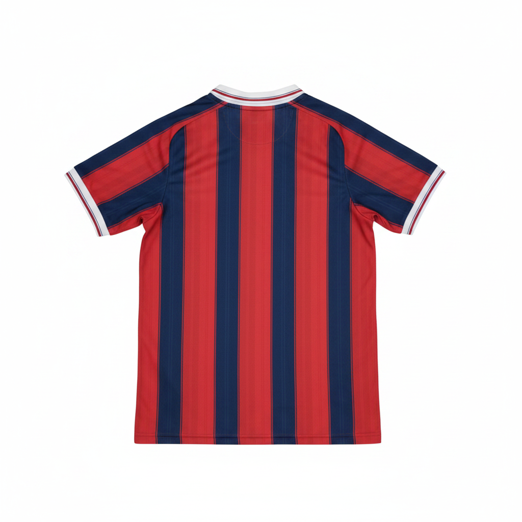 Levante 26/27 Red/Blue Vertical Stripes Home Jersey