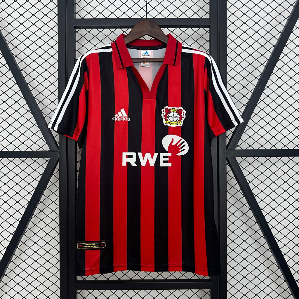 Leverkusen 2001/02 Vintage Retro Home Jersey