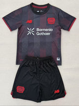Leverkusen 25/26 Home Kids Jersey Set