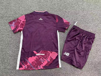 Lille 25/26 Pink/Maroon Away Kids Jersey Set