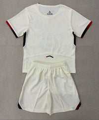 Lille 25/26 White/Red Away Kids Jersey Set