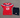 Lille 26/27 Red/White/Blue Home Kids Jersey Set