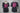 Lions 2021/22 Johnson #81 Black/Pink Women NFL Jersey