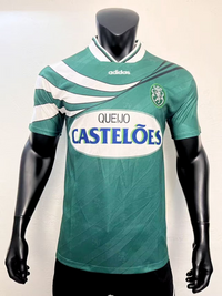 Lisbon 1994/95 Retro Green/White Home Jersey