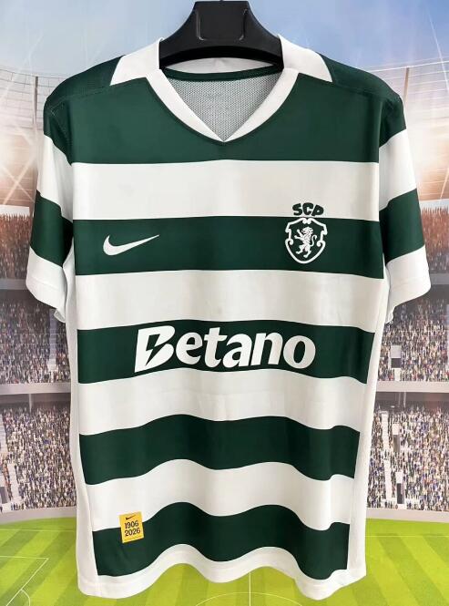 Lisbon 26/27 Green/White Home Jersey