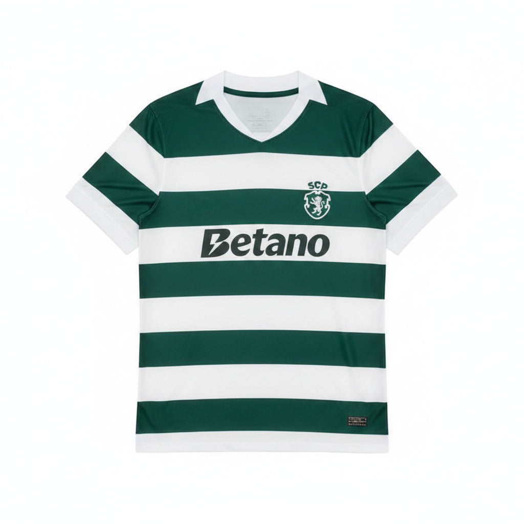 Lisbon 26/27 Green/White Home Jersey