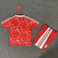 Liverpool 1989/91 Vintage Retro Home Kids Jersey Set