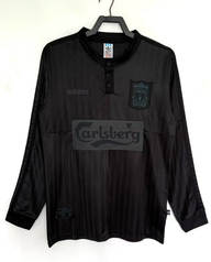 Liverpool 1995 Retro Black Special Long Sleeve Jersey
