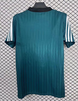 Liverpool 1995 Retro Green/White Stripes Away Jersey