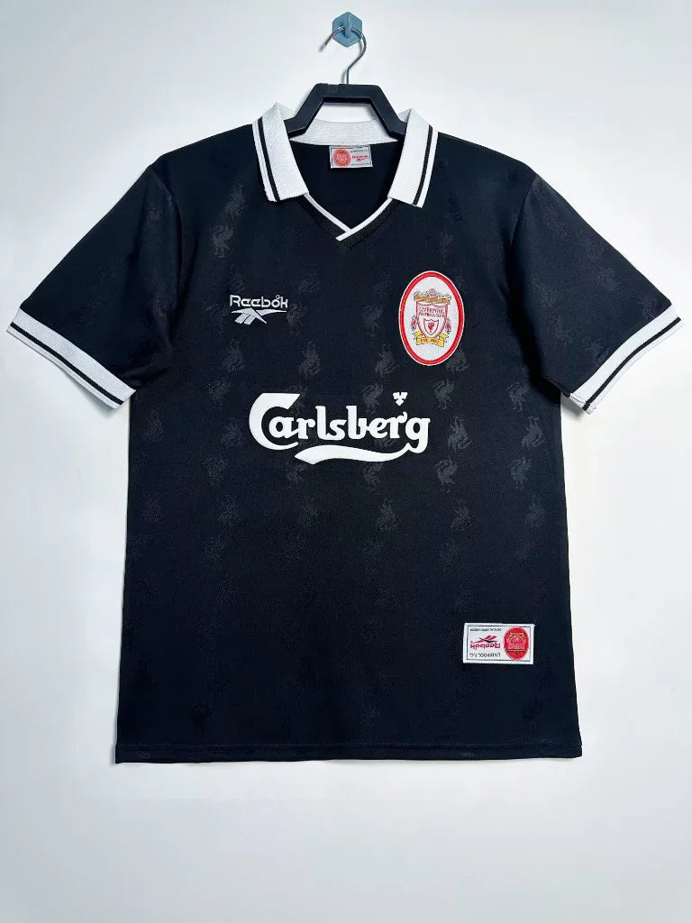 Liverpool 1996/97 Vintage Retro 2nd Away Black Jersey - Concept Kits