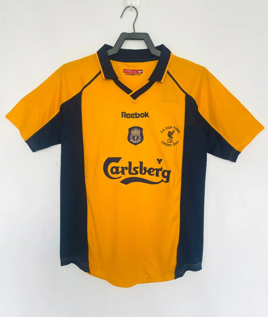 Liverpool 2000/01 Vintage Retro 2nd Away Jersey - Concept Kits