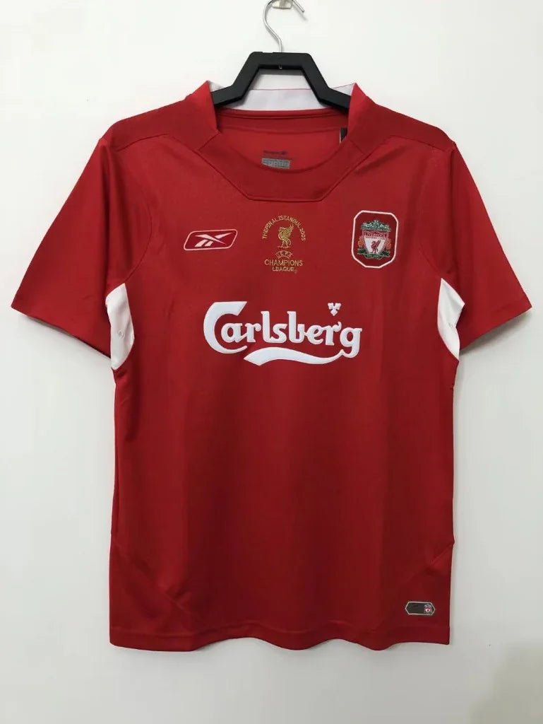 Liverpool 2004/05 Vintage Retro Home Champions League Edition Jersey - Concept Kits