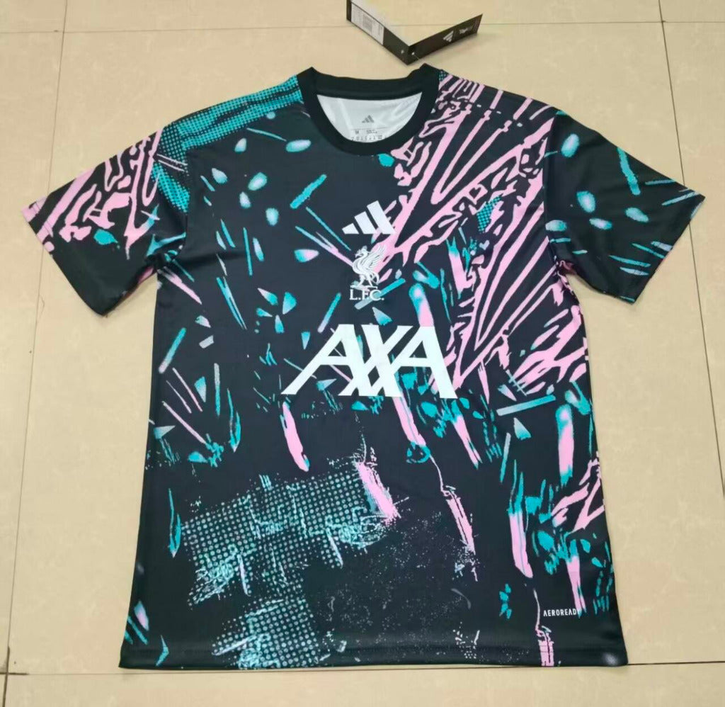 Liverpool 25/26 Black/Pink Special Pre-match Jersey