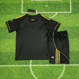 Liverpool 25/26 Black/Yellow Special Kids Jersey Set