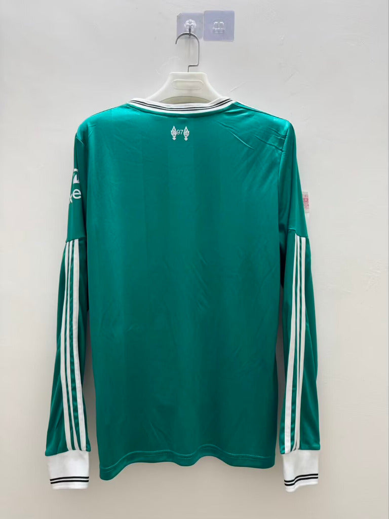 Liverpool 25/26 Green Third Away Long Sleeve Jersey