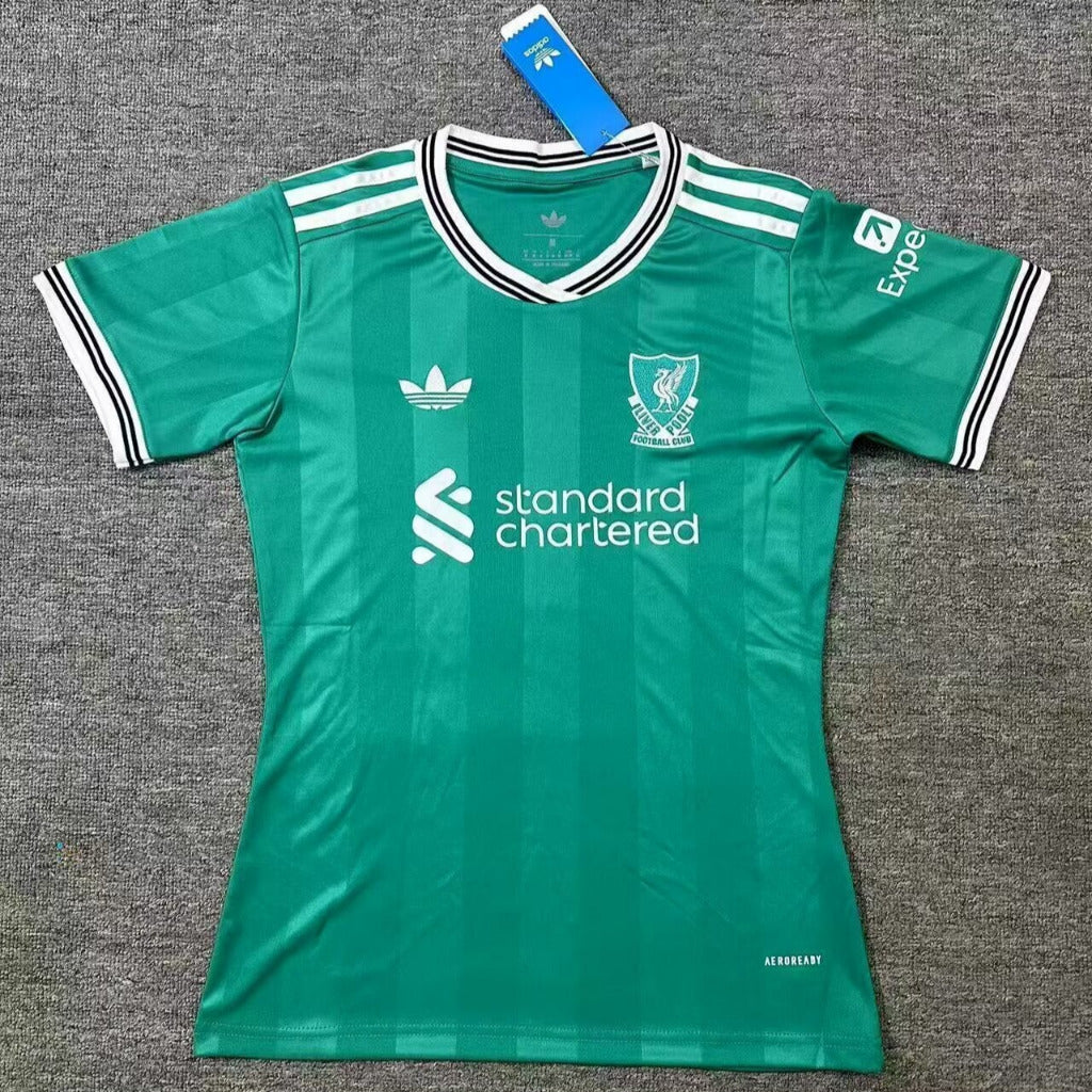 Liverpool 25/26 Green Third Away Woman Jersey