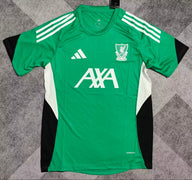 Liverpool 25/26 Green Training Football Jersey