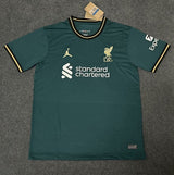 Liverpool 25/26 Green/Yellow Player Version Jersey