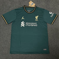 Liverpool 25/26 Green/Yellow Player Version Jersey
