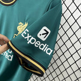 Liverpool 25/26 Green/Yellow Player Version Jersey