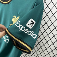 Liverpool 25/26 Green/Yellow Player Version Jersey