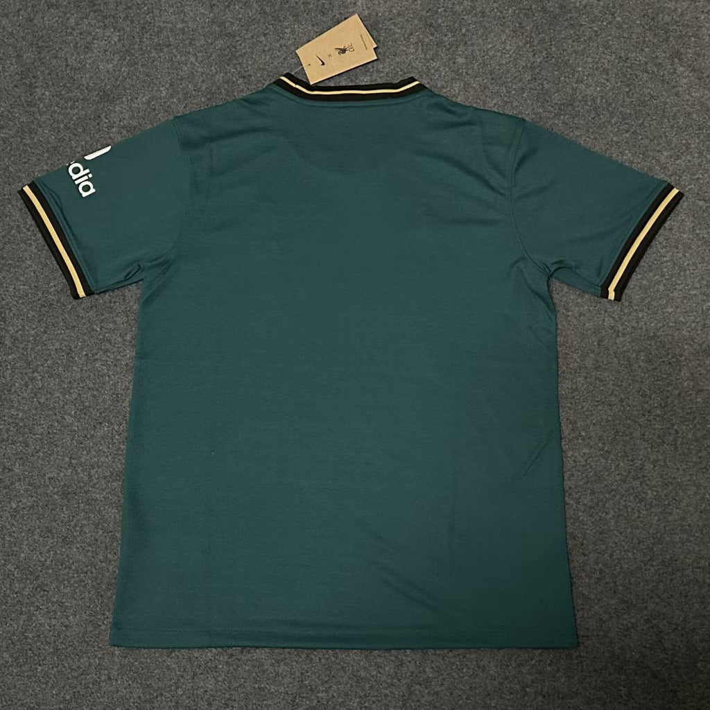 Liverpool 25/26 Green/Yellow Player Version Jersey