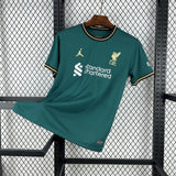Liverpool 25/26 Green/Yellow Player Version Jersey
