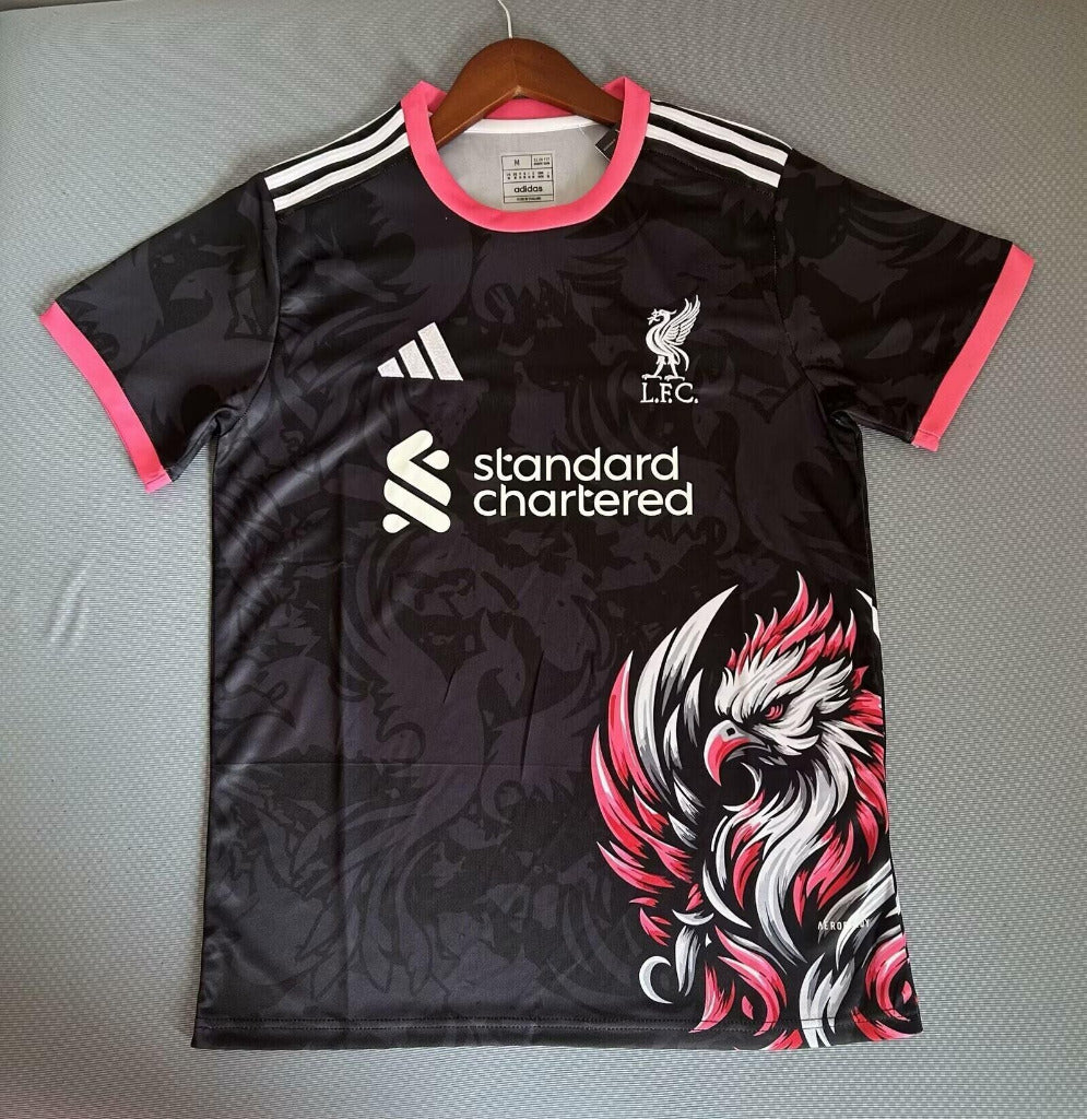 Liverpool 25/26 Hot Pink Black Bird Jersey