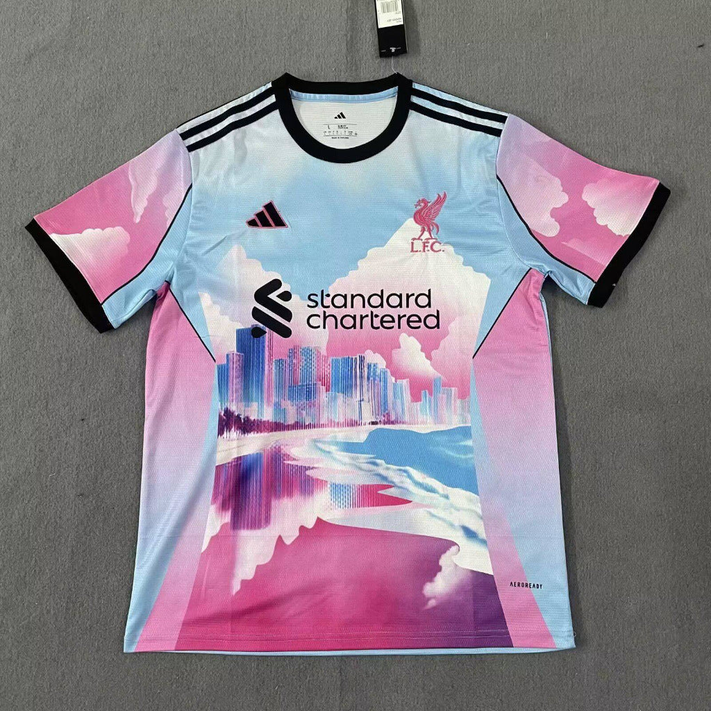 Liverpool 25/26 Pink/Blue Special Edition Jersey