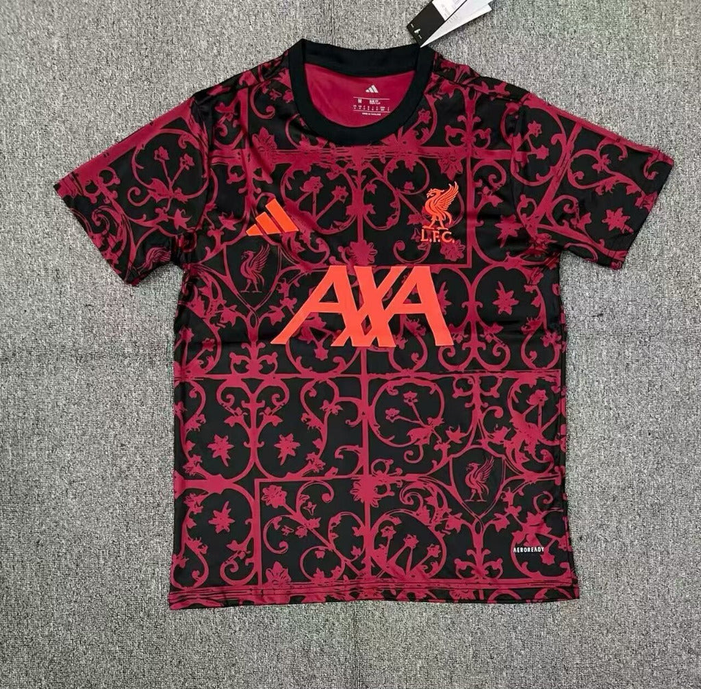 Liverpool 25/26 Red/Black Pre-Match Jersey