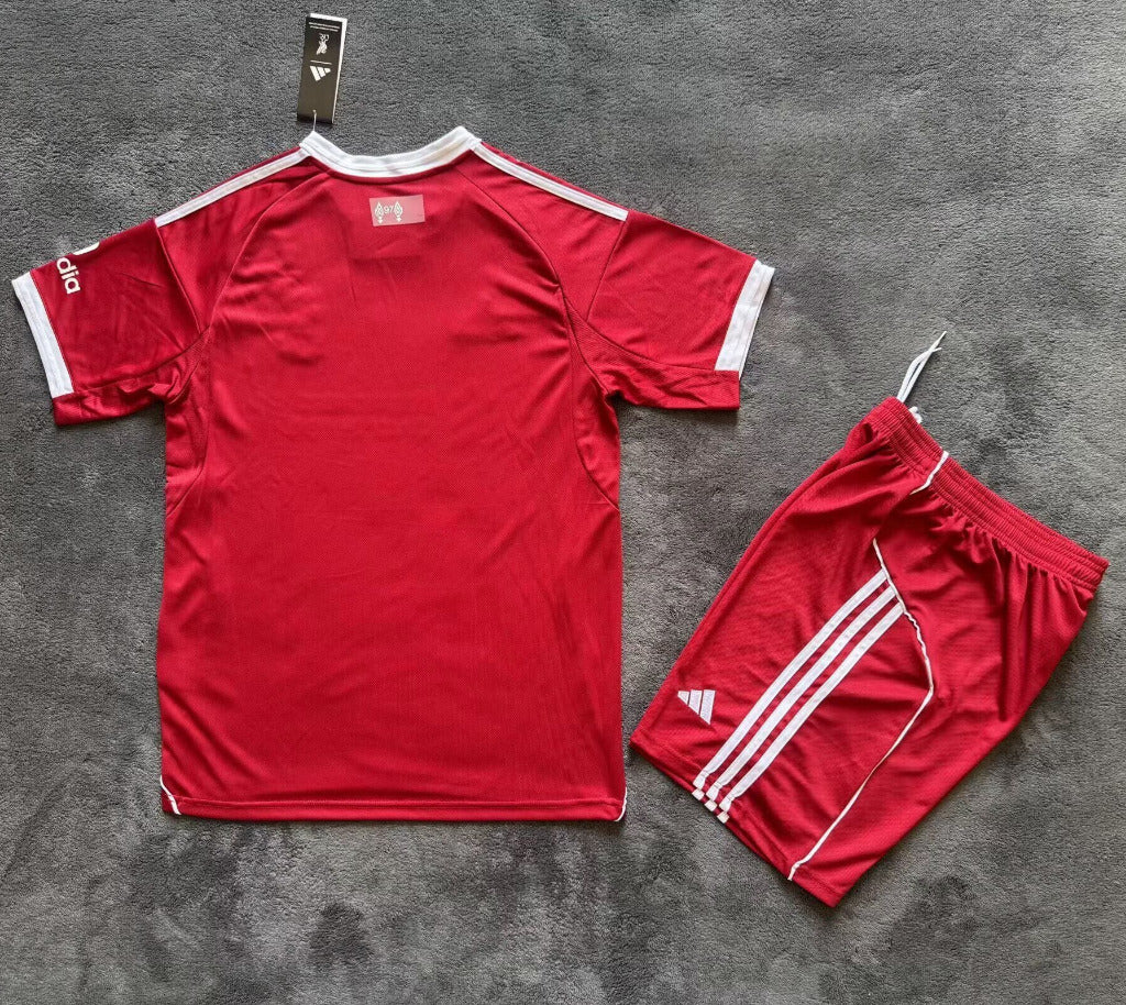 Liverpool 25/26 Red Home Kids Jersey Set